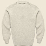 Knit Polo - Beige - BEAMS+ - STAG Provisions - Tops - Sweater