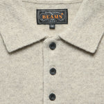 Knit Polo - Beige - BEAMS+ - STAG Provisions - Tops - Sweater