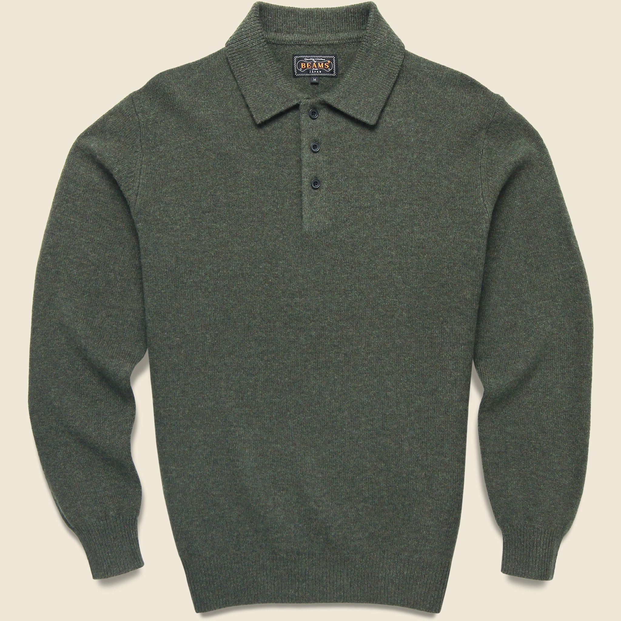 Knit Polo - Green