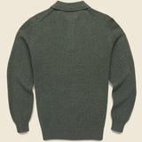 Knit Polo - Green - BEAMS+ - STAG Provisions - Tops - Sweater