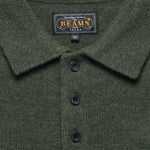 Knit Polo - Green - BEAMS+ - STAG Provisions - Tops - Sweater