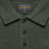 Knit Polo - Green - BEAMS+ - STAG Provisions - Tops - Sweater