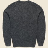 Crew Intarsia Wolves Sweater - Charcoal - BEAMS+ - STAG Provisions - Tops - Sweater