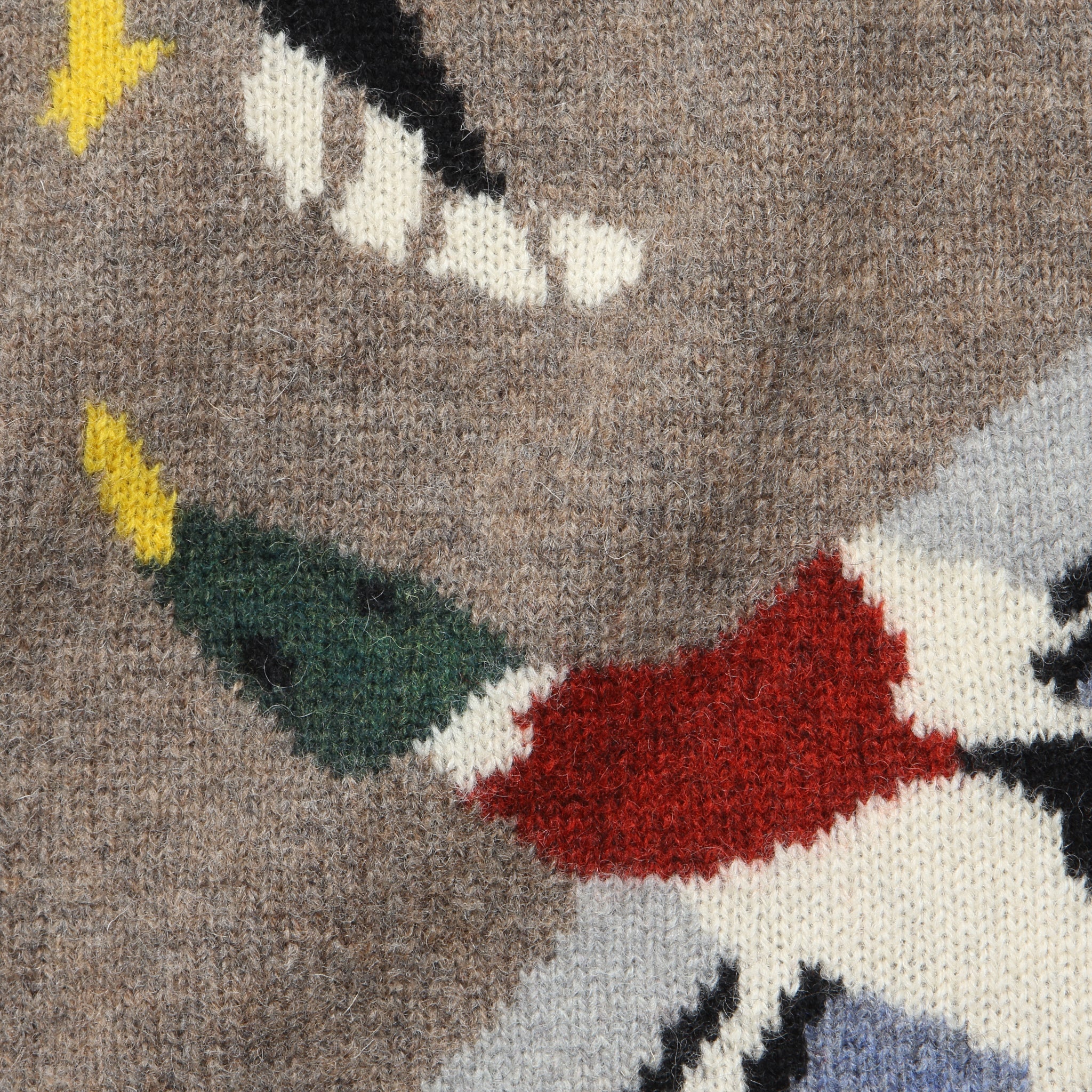 
                          Crew Intarsia Duck Sweater - Beige
                        