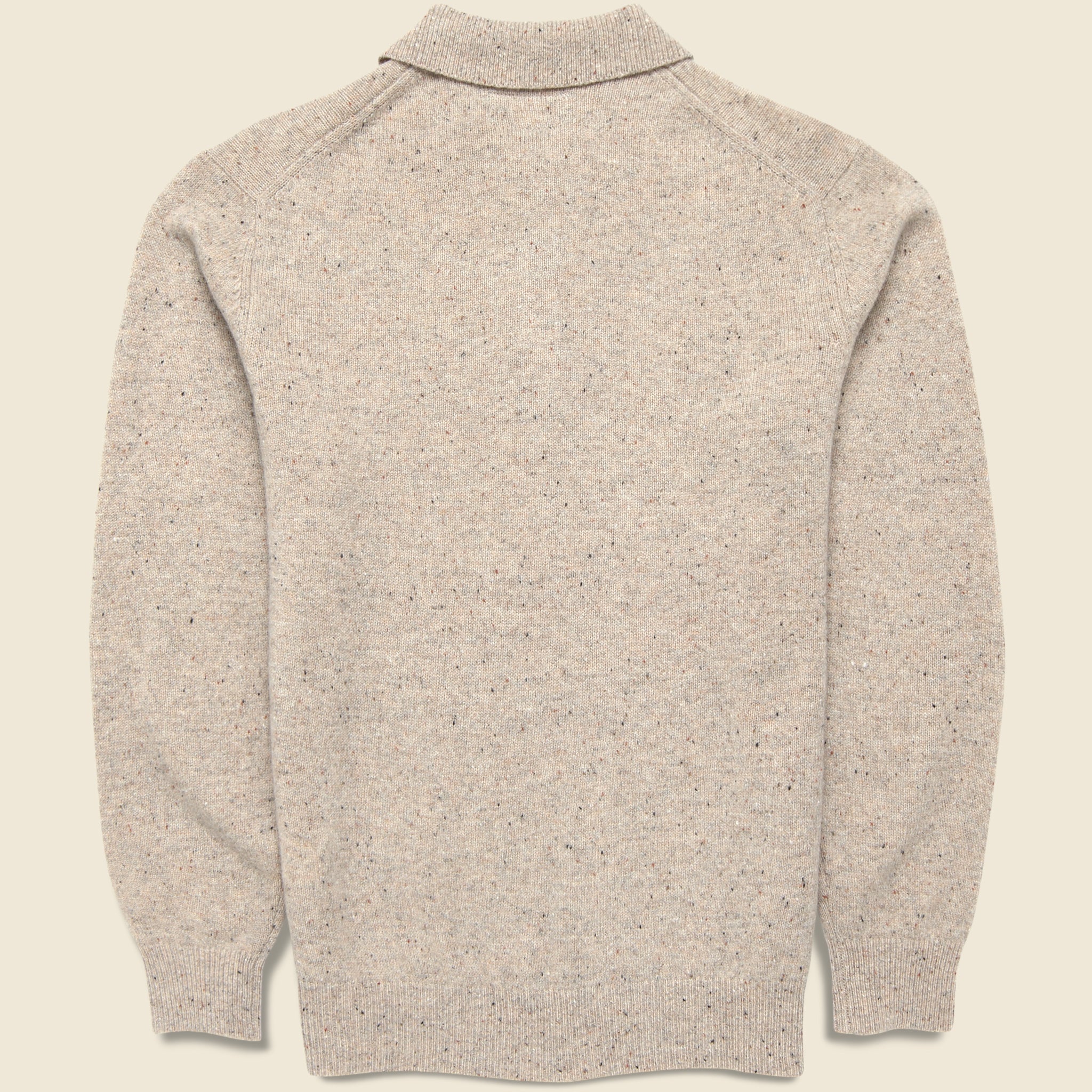 
                          Knit Polo - Beige
                        