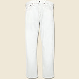 5 Pocket Denim - White - BEAMS+ - STAG Provisions - Pants - Denim