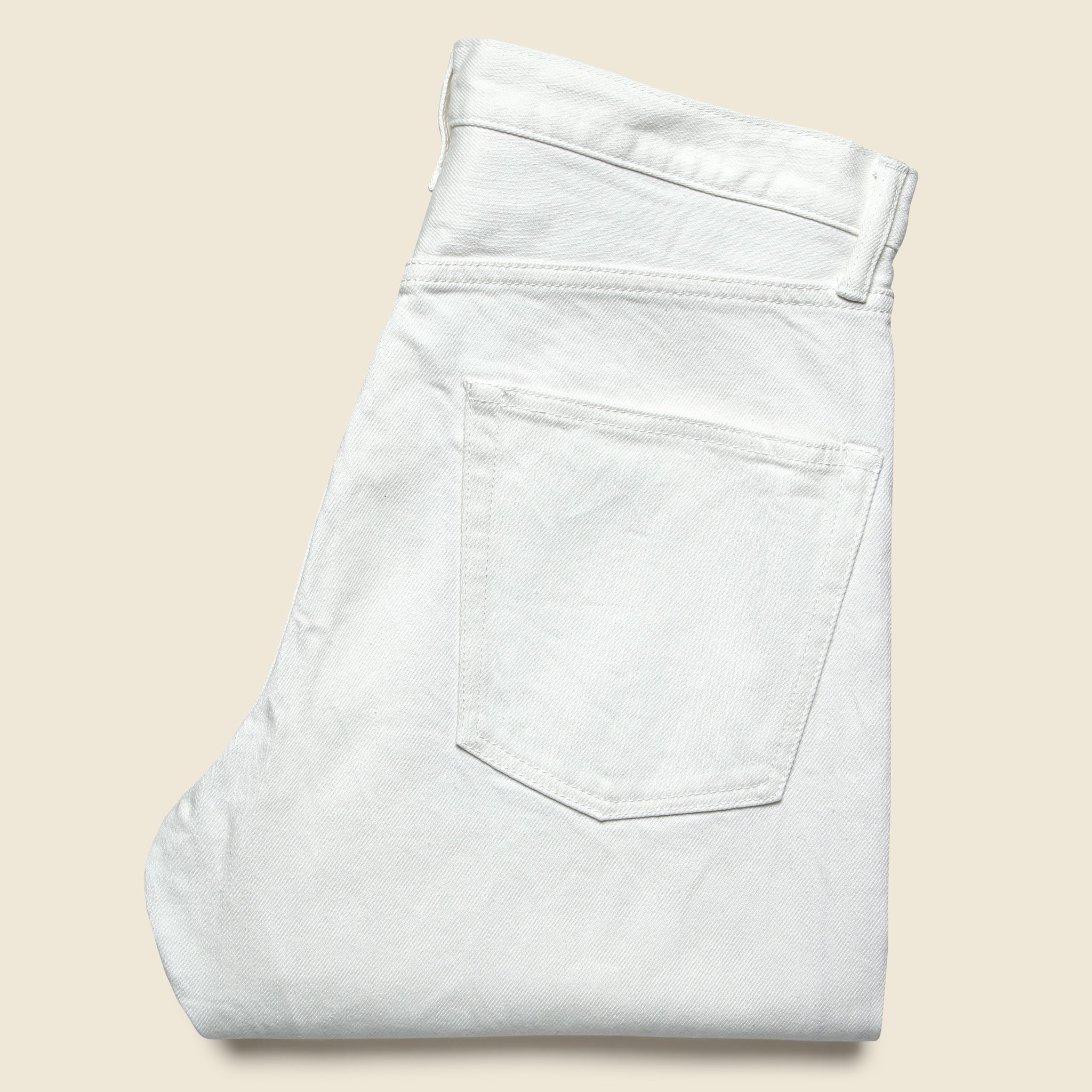 
                          5 Pocket Denim - White - BEAMS+ - STAG Provisions - Pants - Denim
                        