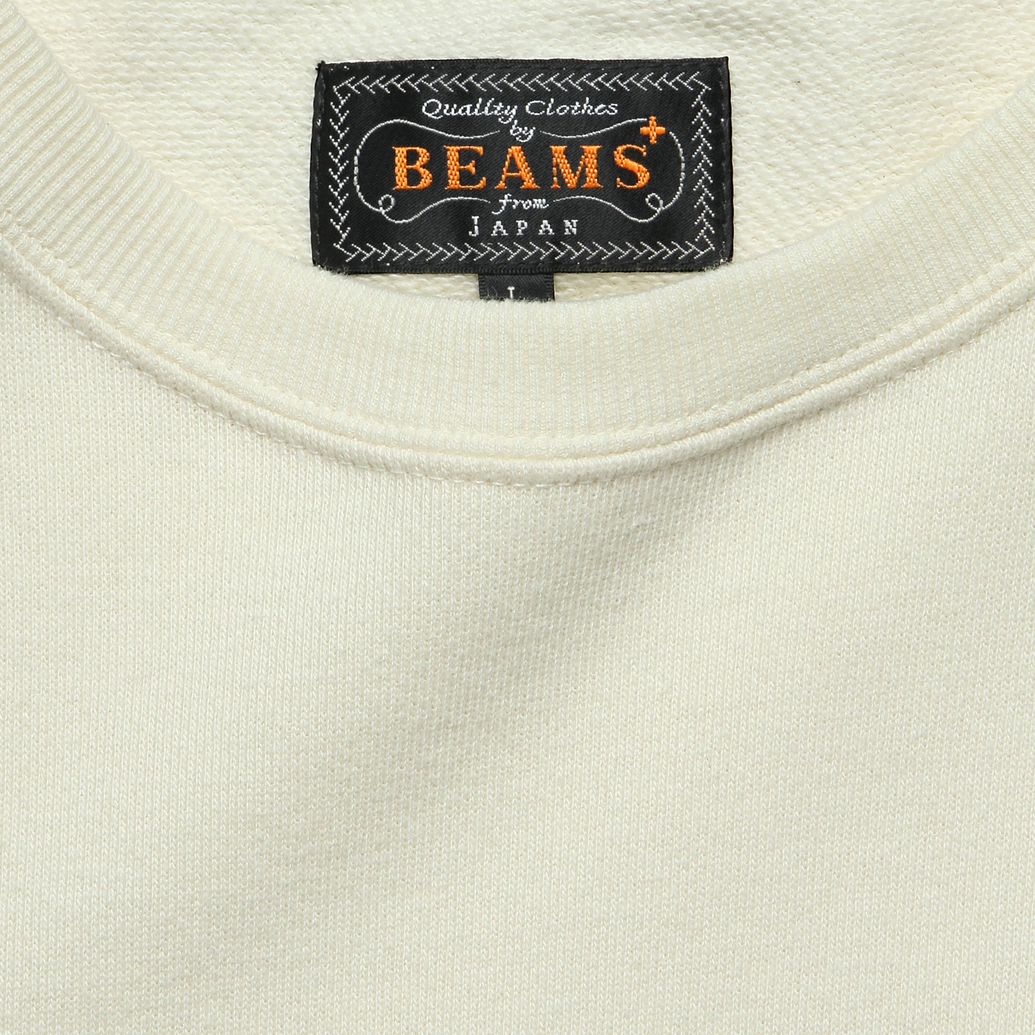 
                          Cut-Off Sweatshirt - Off White - BEAMS+ - STAG Provisions - Tops - Fleece / Sweatshirt
                        