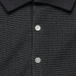 Washi Knit Polo - Black - BEAMS+ - STAG Provisions - Tops - S/S Knit