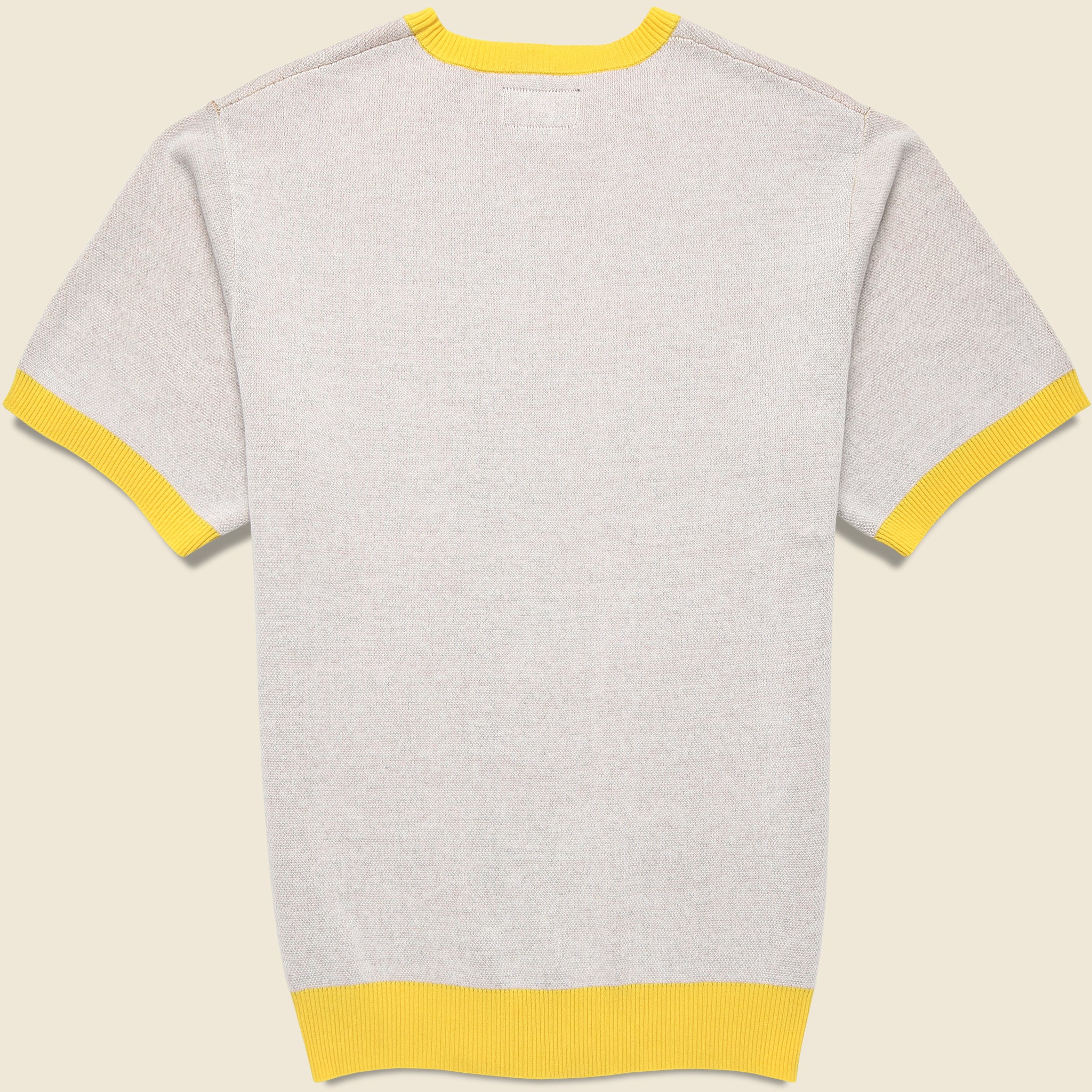 
                          Knit Jacquard Bird Tee - Yellow - BEAMS+ - STAG Provisions - Tops - S/S Knit
                        