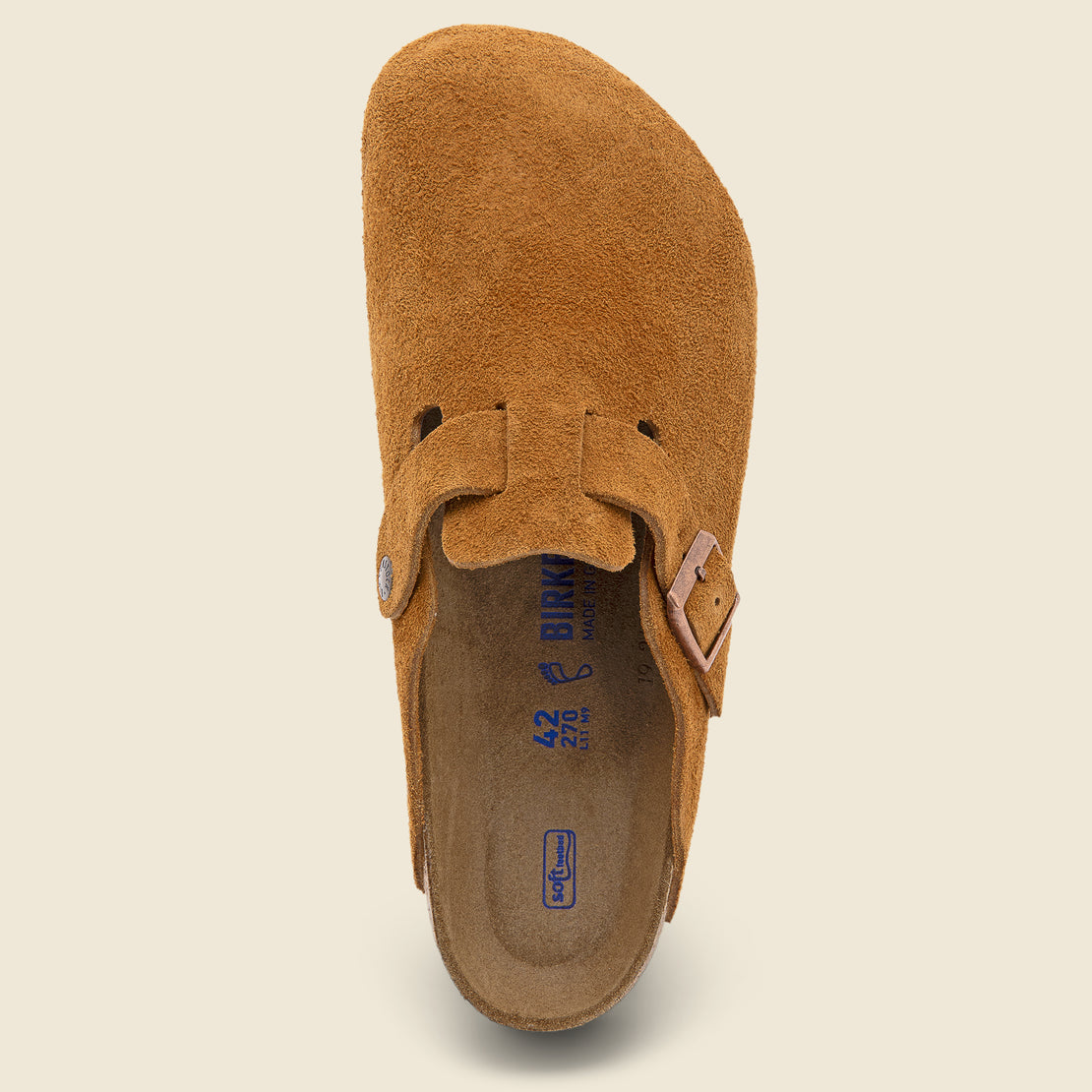 Boston Suede Clog - Mink - Birkenstock - STAG Provisions - Shoes - Sandals / Flops