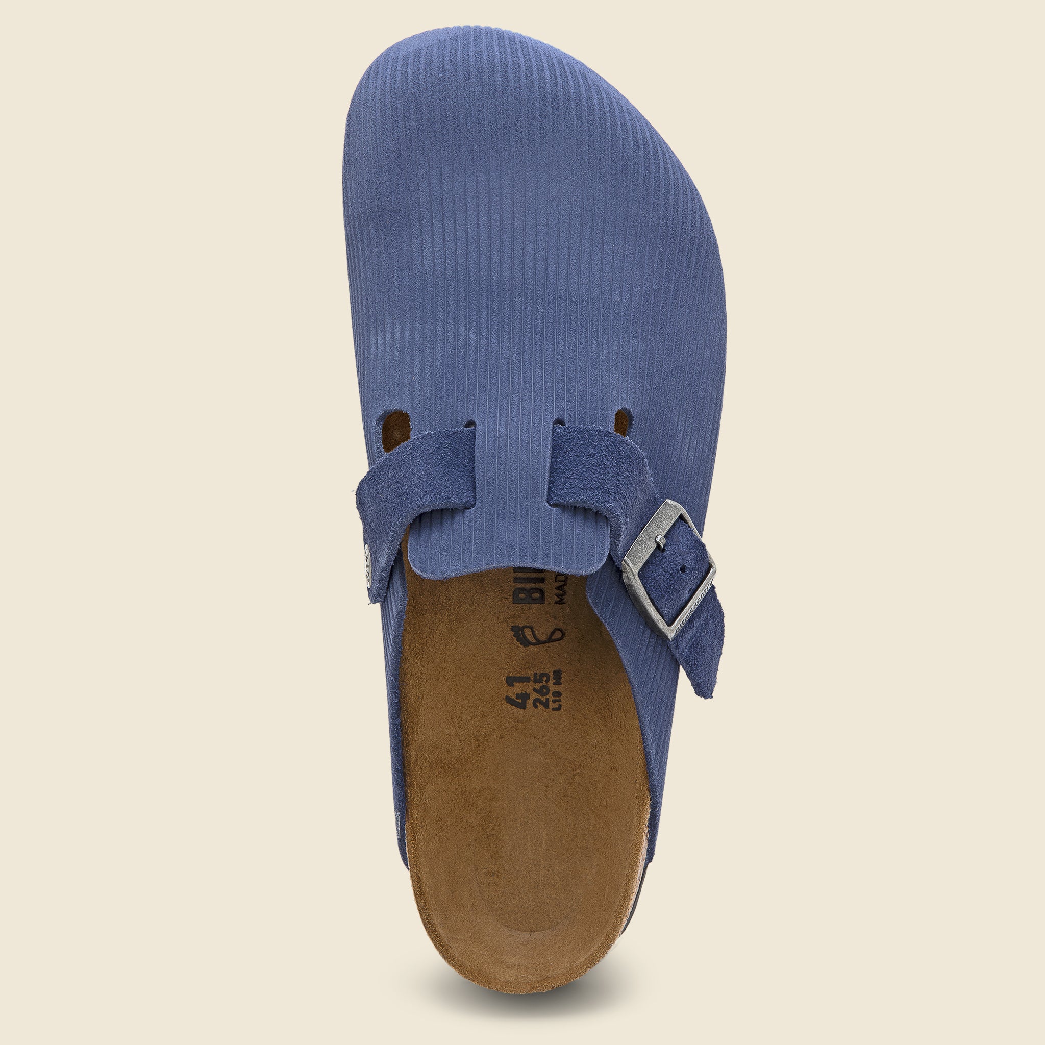 
                          Boston Suede Clog - Corduroy Indigo - Birkenstock - STAG Provisions - Shoes - Sandals / Flops
                        