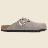 Boston Suede Clog - Corduroy Stone Coin - Birkenstock - STAG Provisions - Shoes - Sandals / Flops