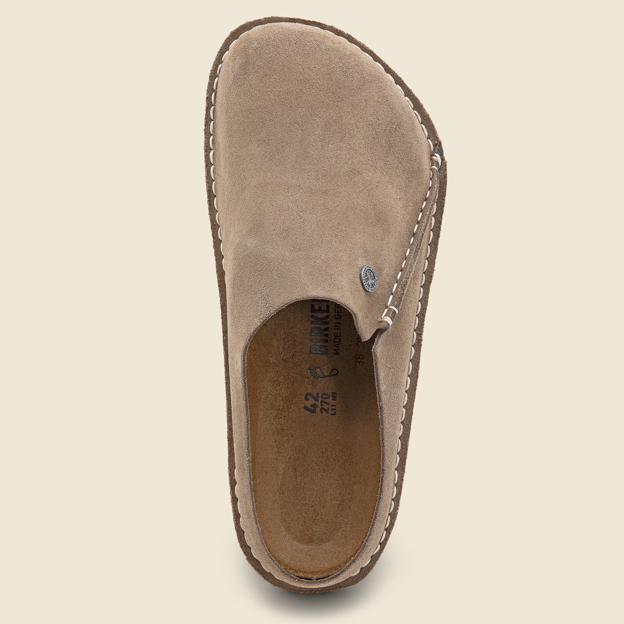 
                          Zermatt 365 Suede Slipper - Gray Taupe - Birkenstock - STAG Provisions - Home - Bed - Slipper
                        