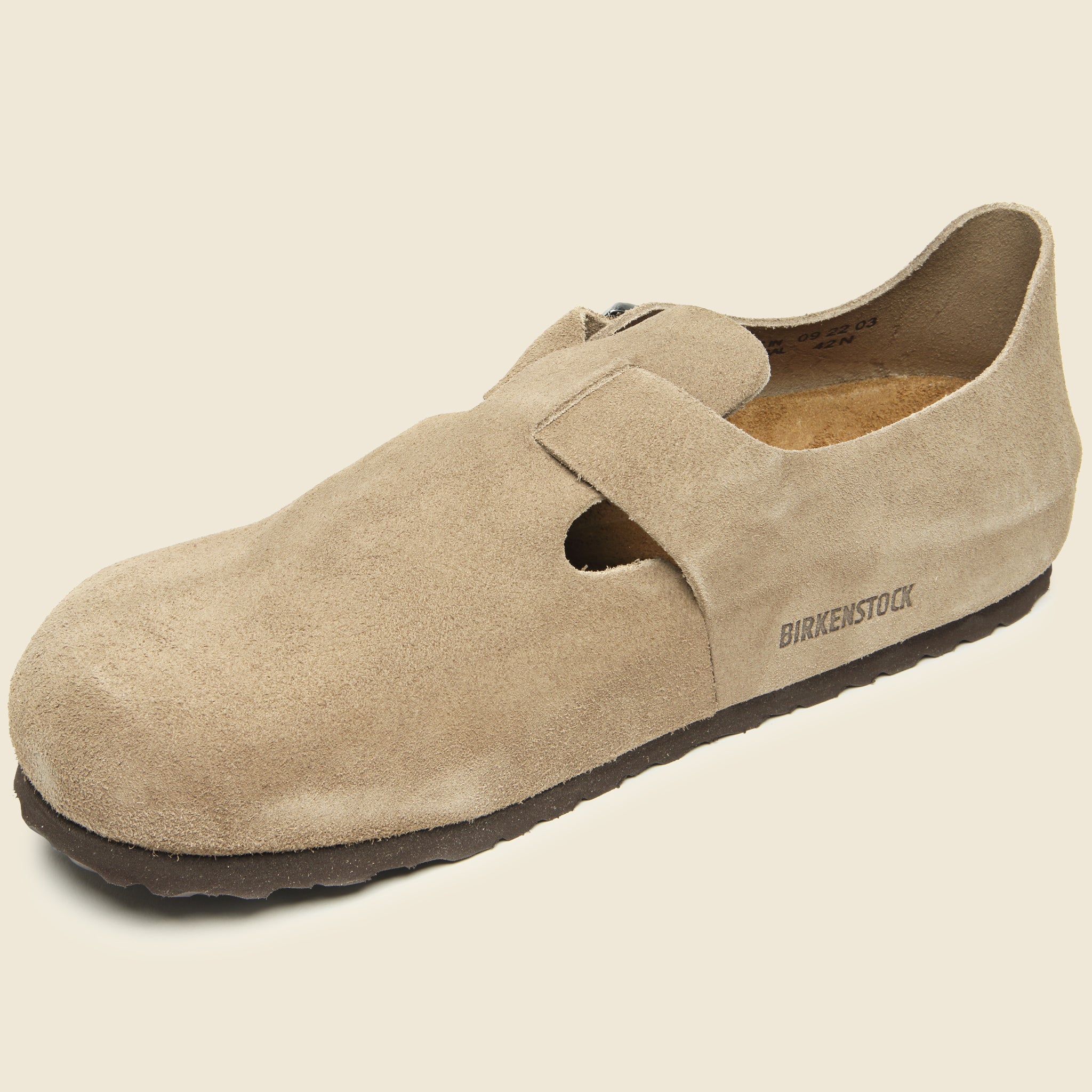 
                          London Clog - Taupe Suede - Birkenstock - STAG Provisions - Shoes - Sandals / Flops
                        