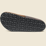 London Clog - Dark Tea Suede/Habana Leather - Birkenstock - STAG Provisions - Shoes - Sandals / Flops