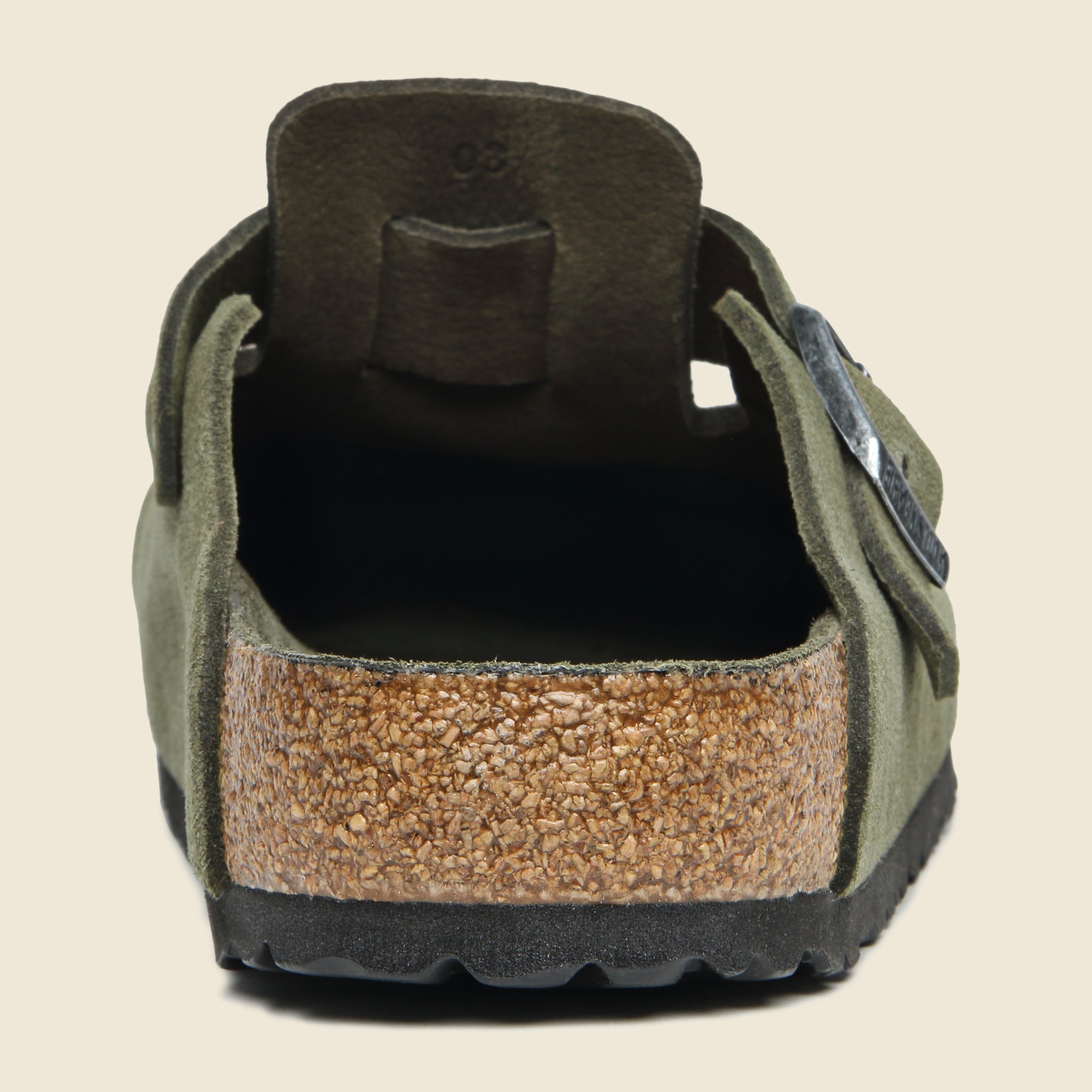 
                          Boston Soft Footbed Clog - Tonal Thyme Suede
                        