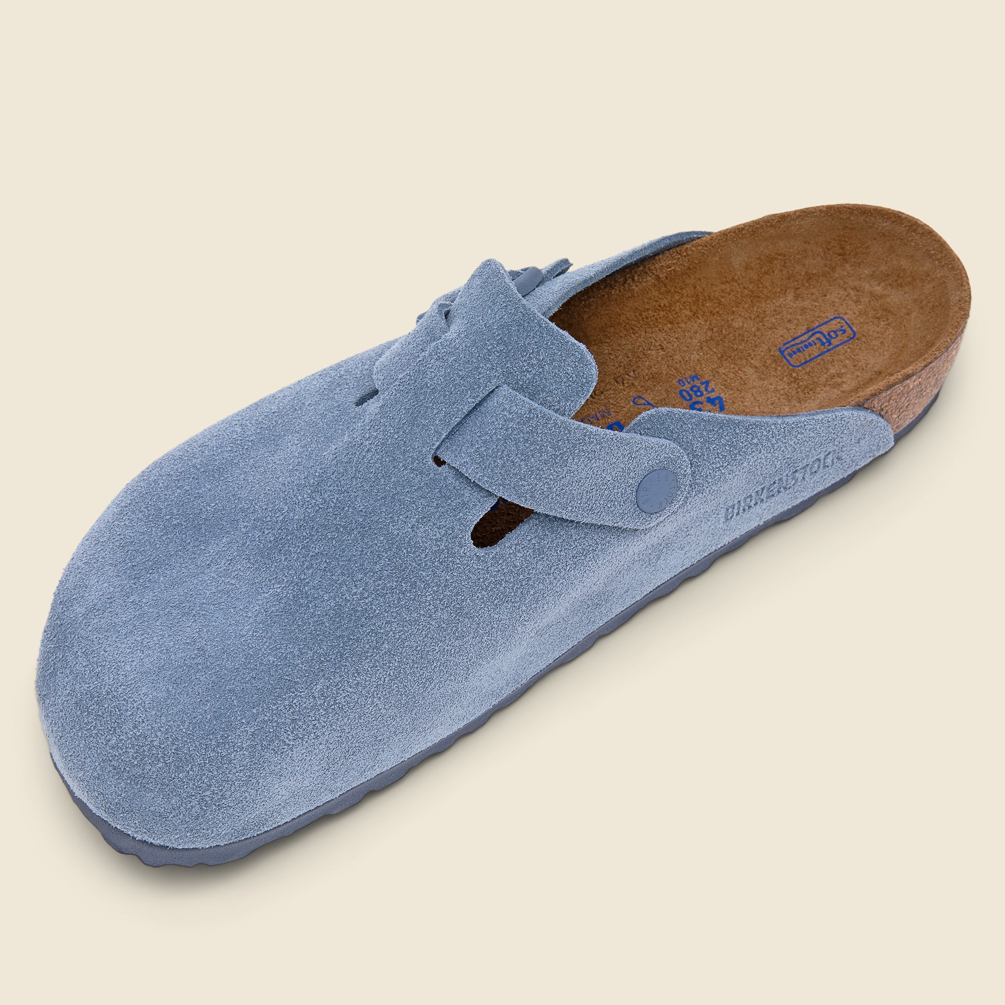 
                          Boston Soft Footbed Clog - Elemental Blue - Birkenstock - STAG Provisions - Shoes - Sandals / Flops
                        