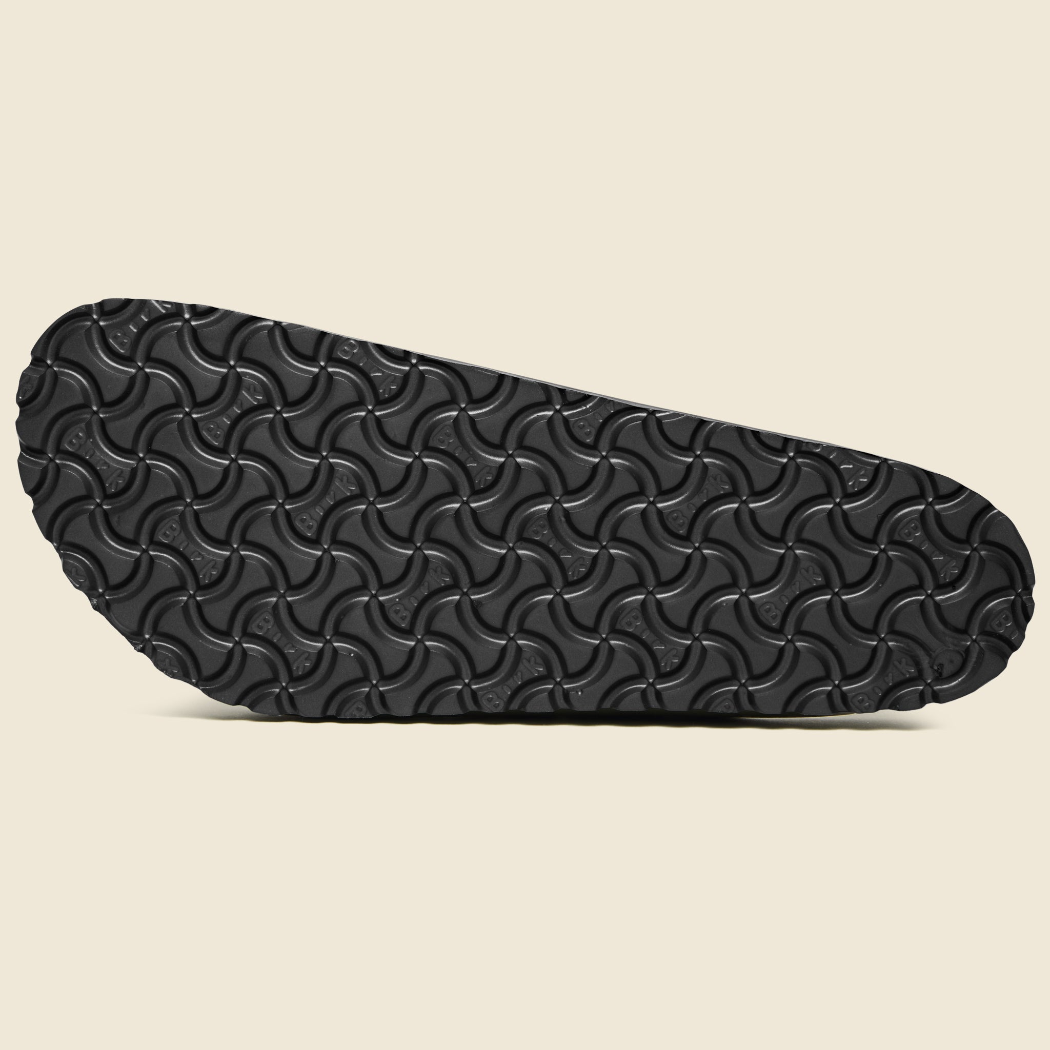 Arizona Woven Embossed Sandal - Black/Leather - Birkenstock - STAG Provisions - Shoes - Sandals / Flops
