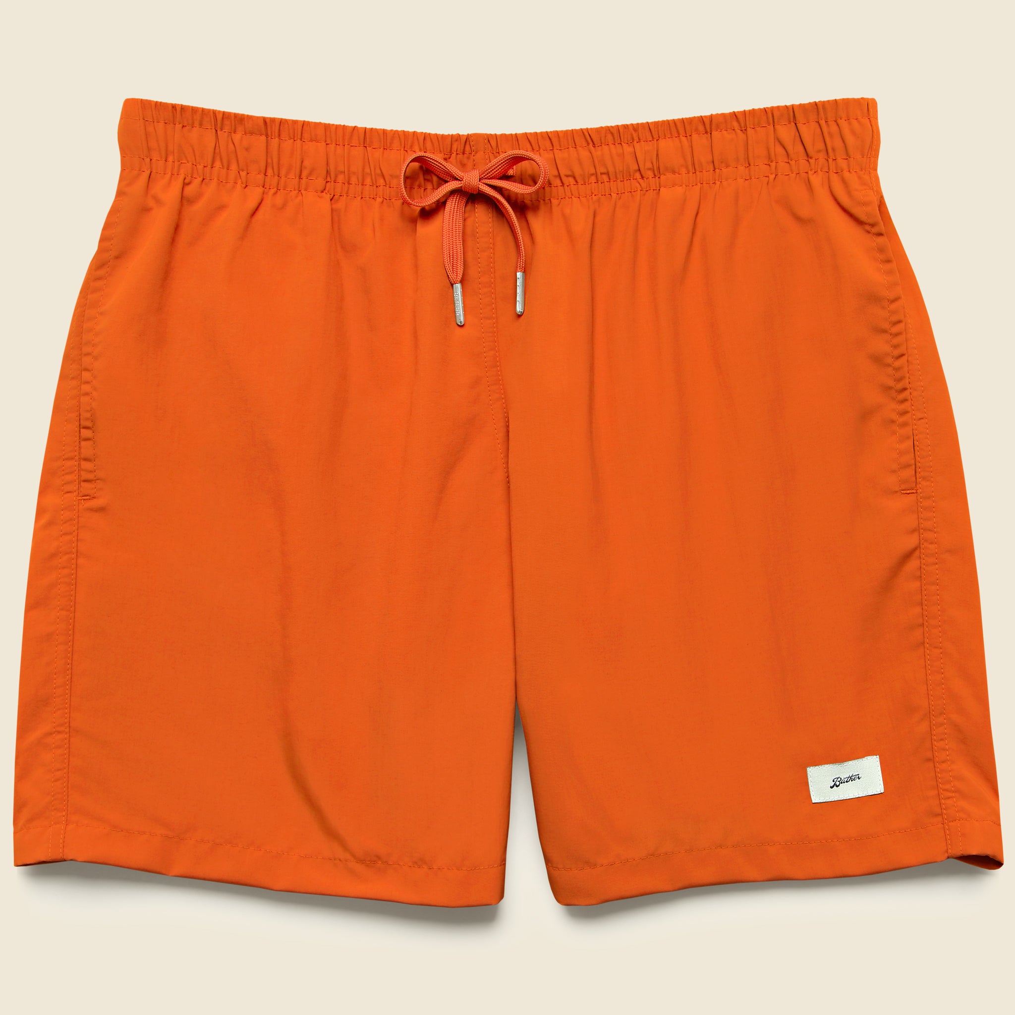 5.5" Solid Swim Trunks - Orange - Bather - STAG Provisions - Shorts - Swim
