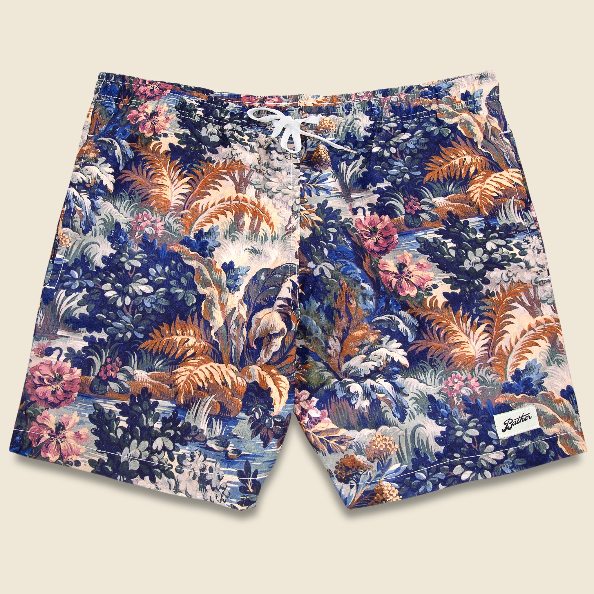 Forest Swim Trunk - Blue - Bather - STAG Provisions - Shorts - Swim