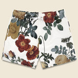 Bouquet Swim Trunk - White - Bather - STAG Provisions - Shorts - Swim