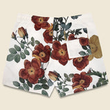 Bouquet Swim Trunk - White - Bather - STAG Provisions - Shorts - Swim