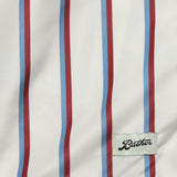 Fine Stripe Swim Trunk - White/Red/Blue - Bather - STAG Provisions - Shorts - Swim