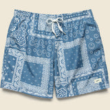 Bandana Swim Trunk - Lake - Bather - STAG Provisions - Shorts - Swim