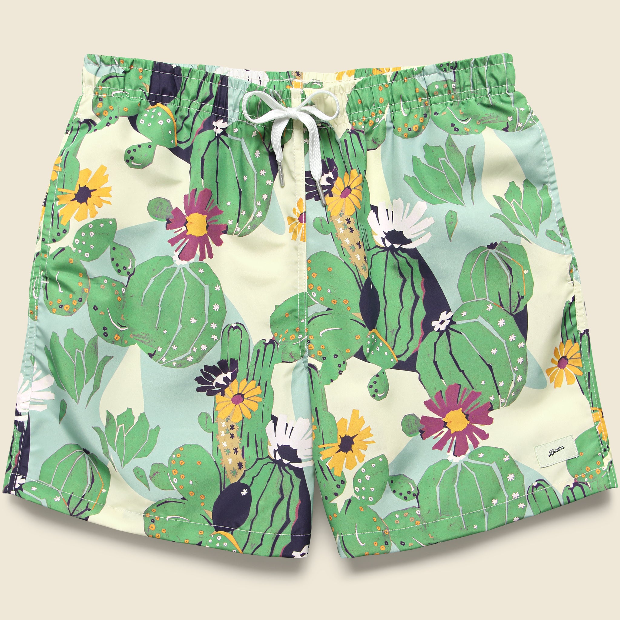 5.5" Cactus Swim Trunks - Multi