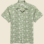 Anglaise Camp Shirt - Sage - Bather - STAG Provisions - Tops - S/S Woven - Floral