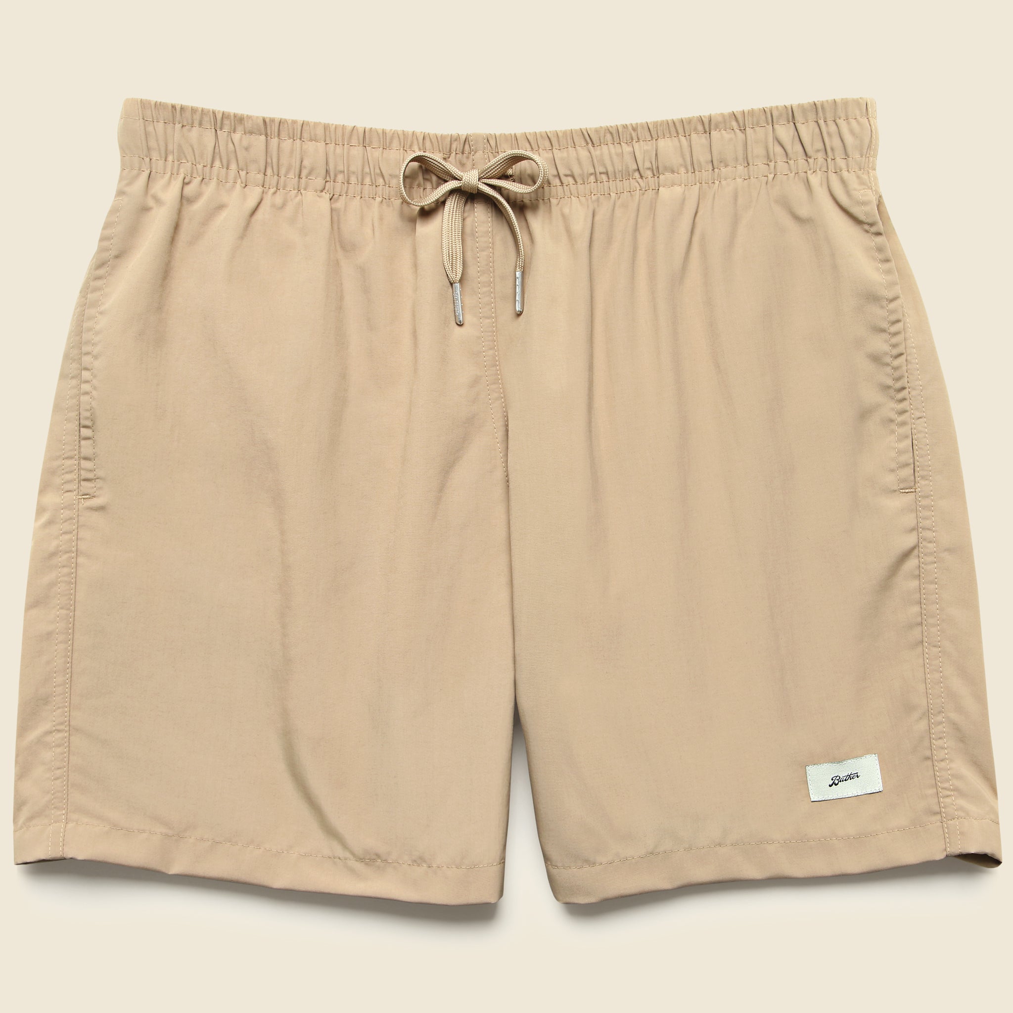 5.5" Solid Swim Trunks - Chai - Bather - STAG Provisions - Shorts - Swim