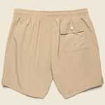 5.5" Solid Swim Trunks - Chai - Bather - STAG Provisions - Shorts - Swim