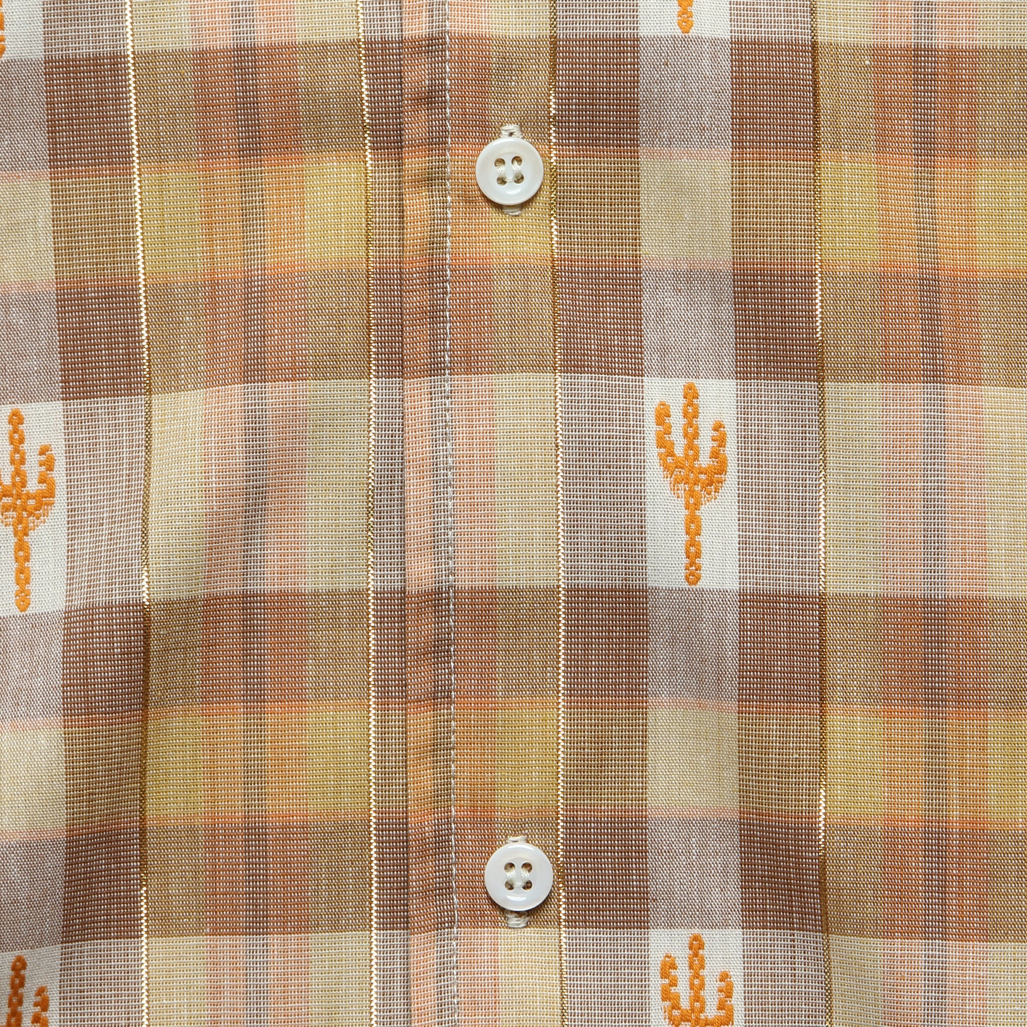 Cactus Camp Shirt - Brown - Bather - STAG Provisions - Tops - S/S Woven - Other Pattern
