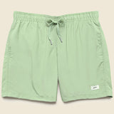 5.5" Solid Swim Trunks - Moss - Bather - STAG Provisions - Shorts - Swim