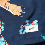 5.5" Tiger Swim Trunks - Navy - Bather - STAG Provisions - Shorts - Swim