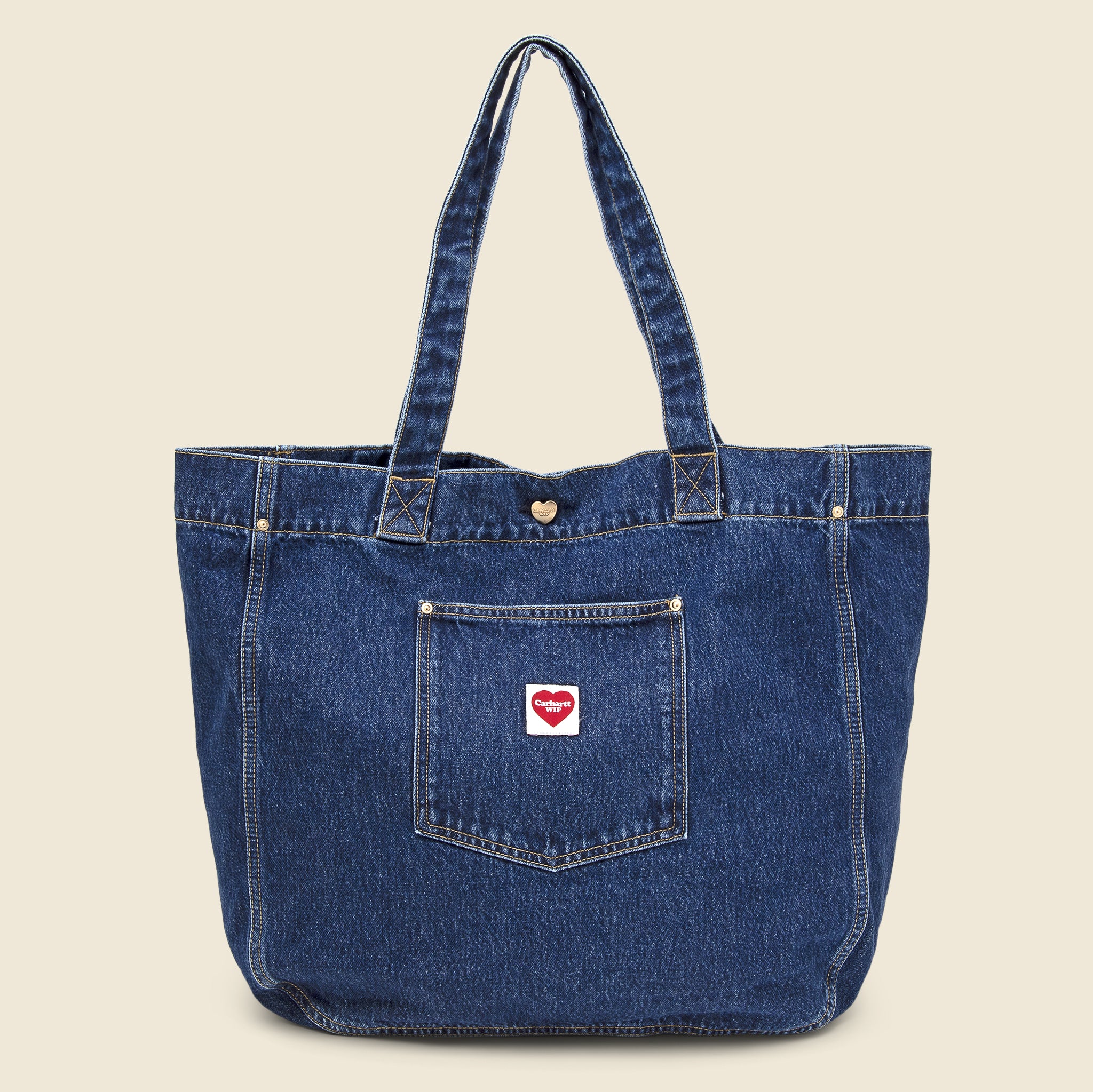 Nash Tote - Stone Washed Blue - Carhartt WIP - STAG Provisions - Accessories - Bags / Luggage