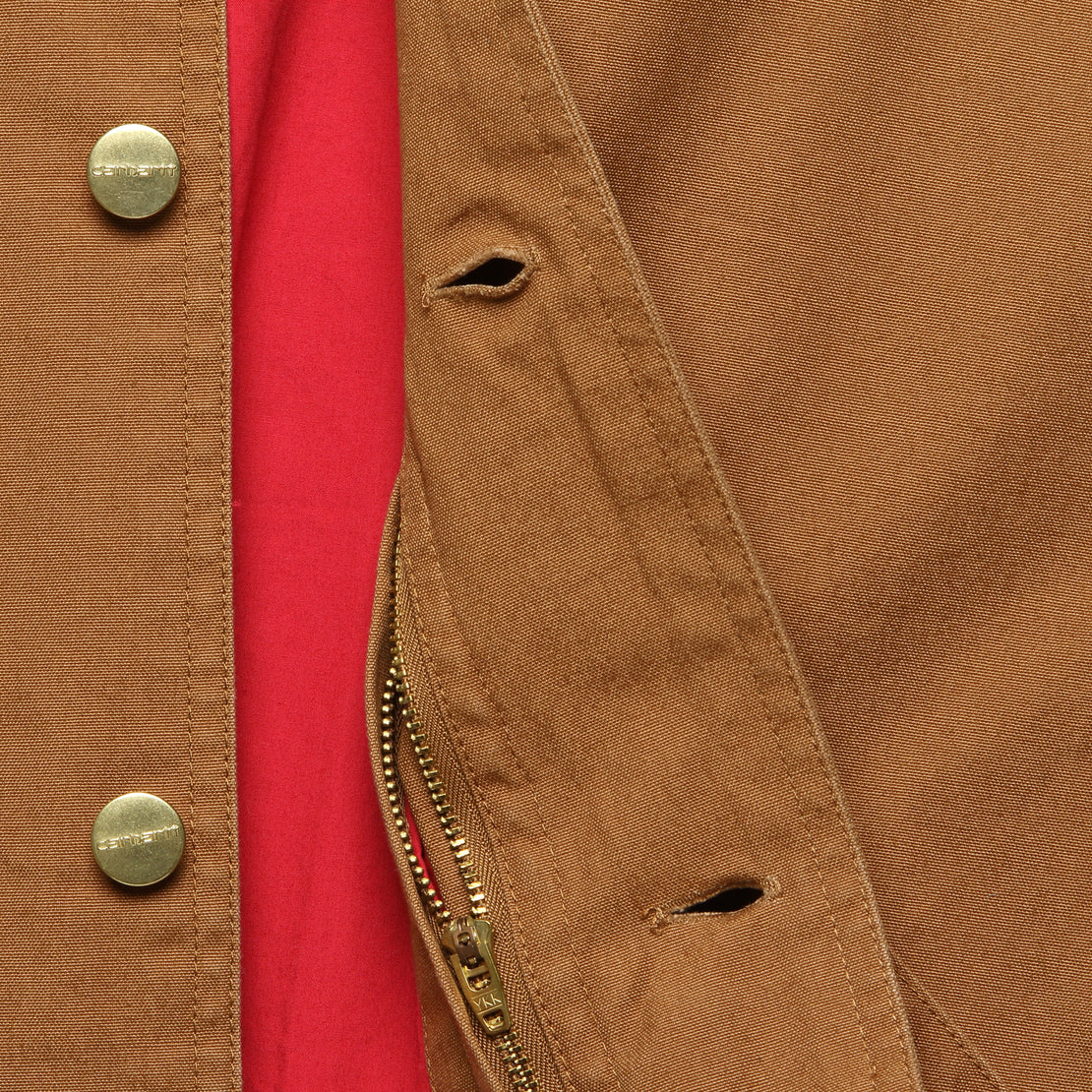Heston Jacket - Hamilton Brown/Cherry - Carhartt WIP - STAG Provisions - Outerwear - Coat / Jacket
