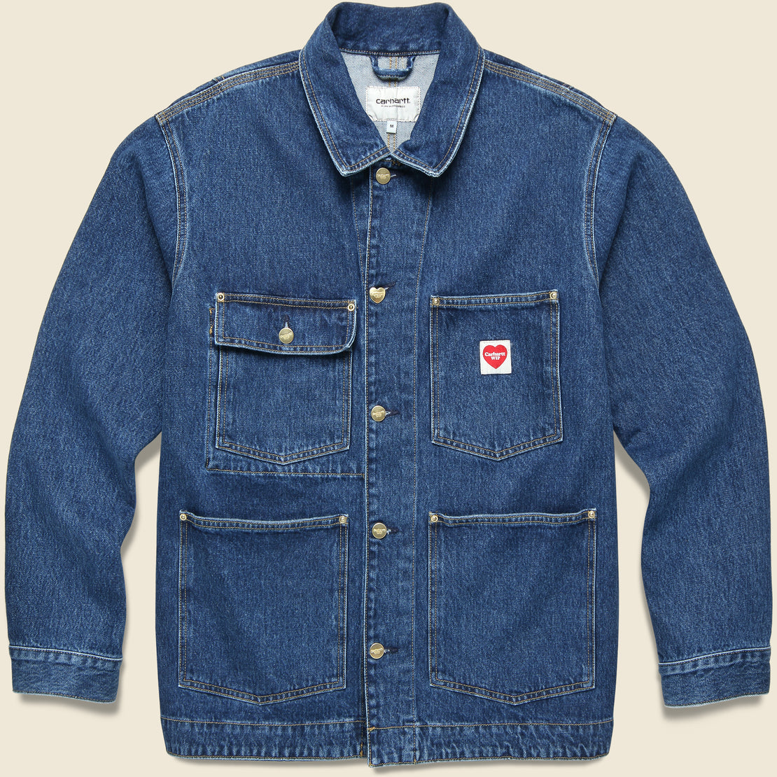 Nash Jacket - Stone Washed Blue