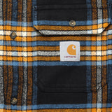 Hawkins Shirt - Hawkins Check Black/Prussian Blue - Carhartt WIP - STAG Provisions - Tops - L/S Woven - Plaid