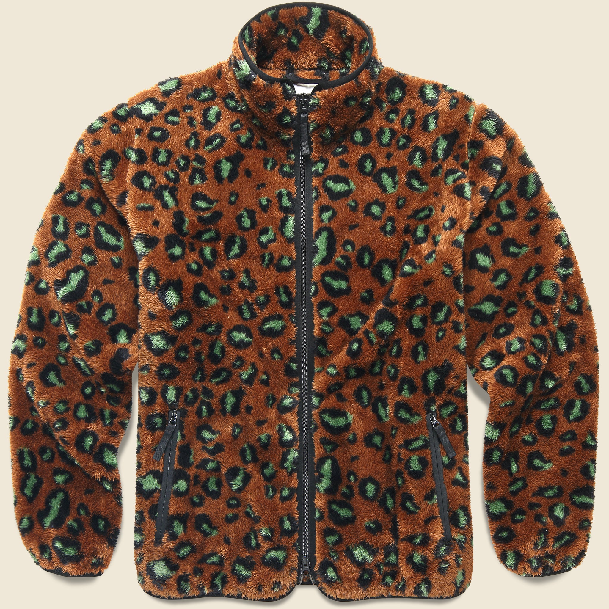 Jebson Sweat Jacket - Camo Leo