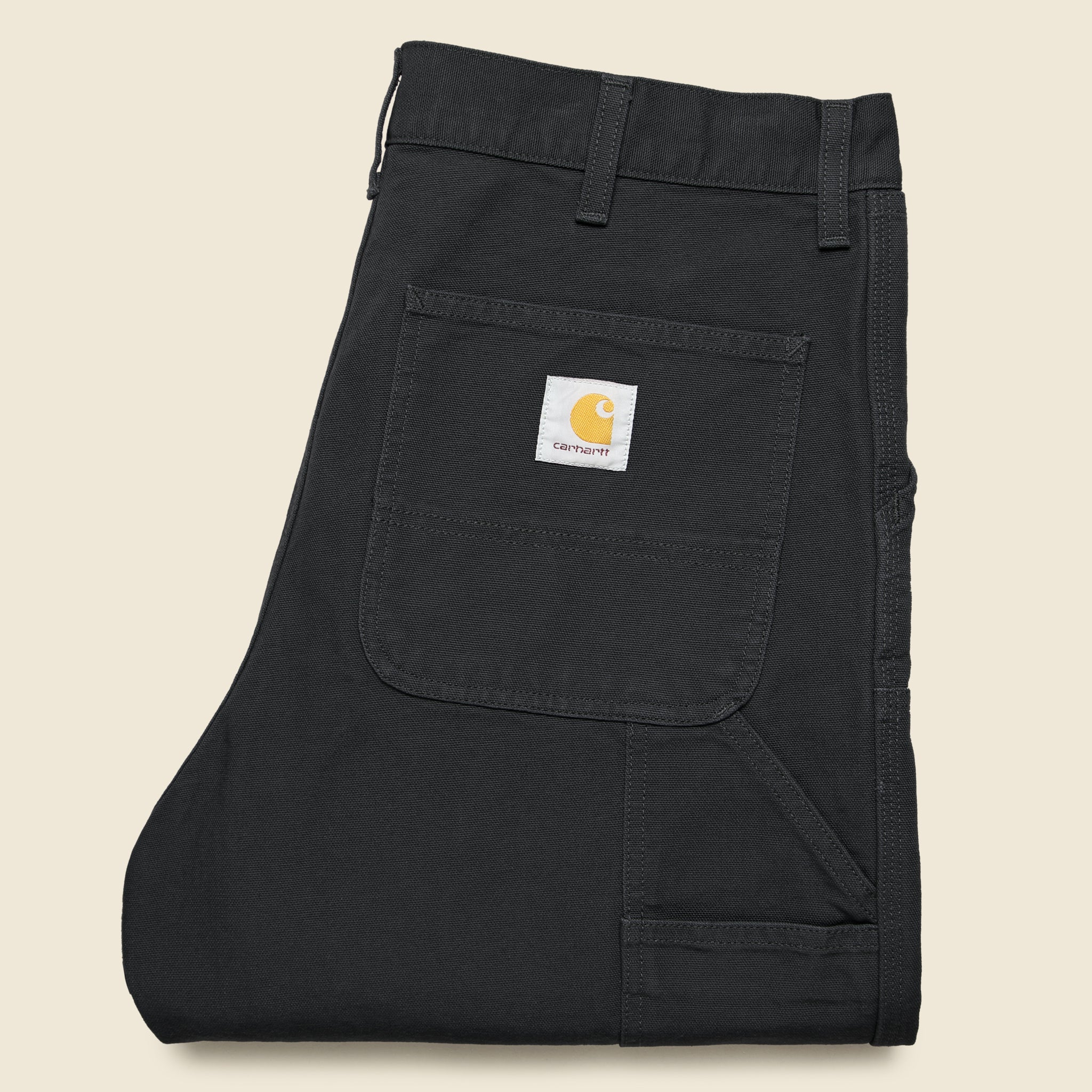 
                          Double Knee Pant - Black Aged Canvas - Carhartt WIP - STAG Provisions - Pants - Twill
                        