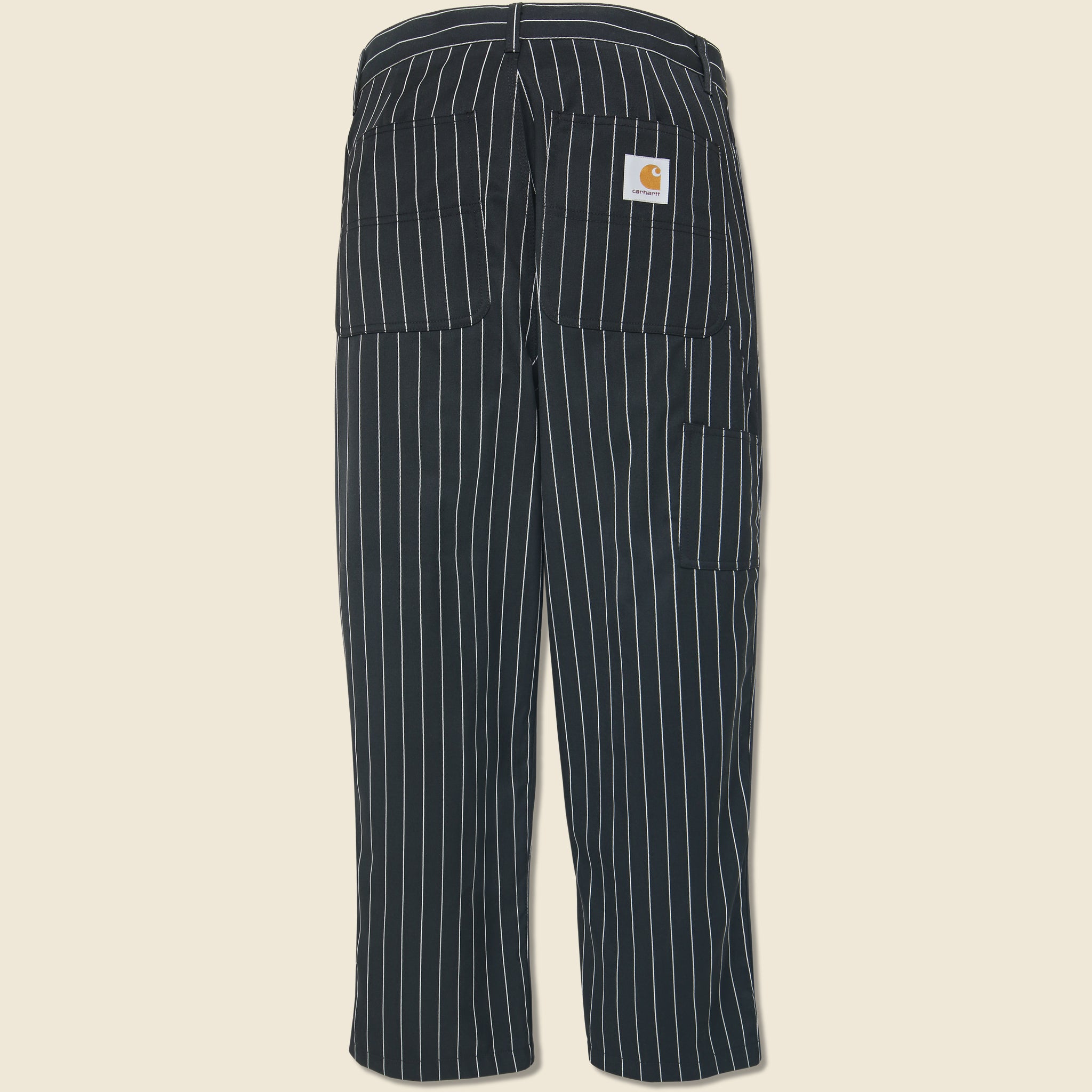 
                          Seaton Pant - Seaton Stripe Black - Carhartt WIP - STAG Provisions - Pants - Twill
                        