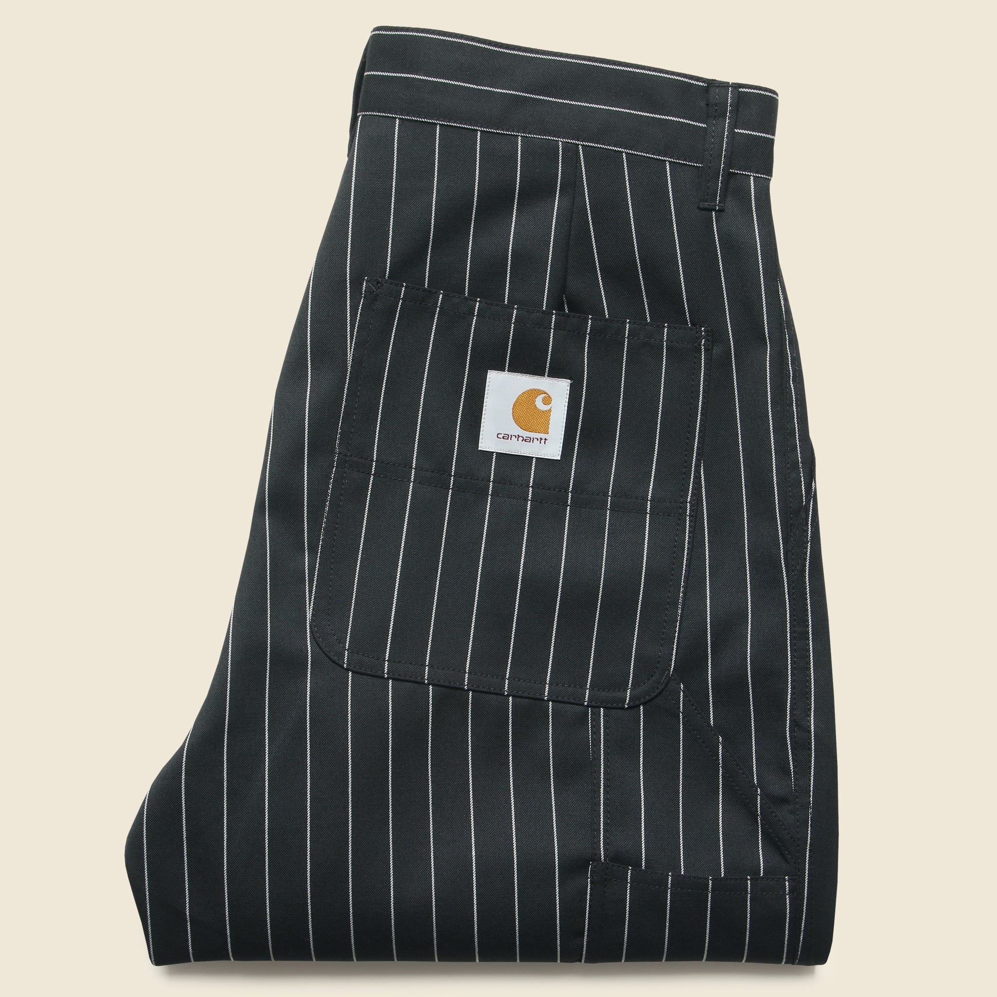 
                          Seaton Pant - Seaton Stripe Black - Carhartt WIP - STAG Provisions - Pants - Twill
                        