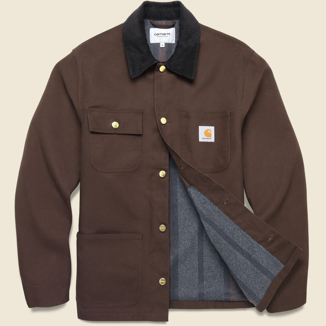 Michigan Coat - Tobacco/Black
