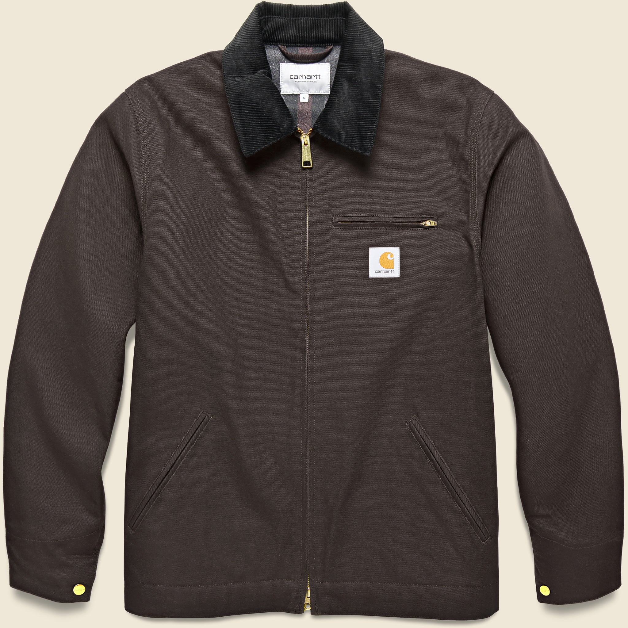 Blanket Lined Detroit Jacket - Tobacco/Black