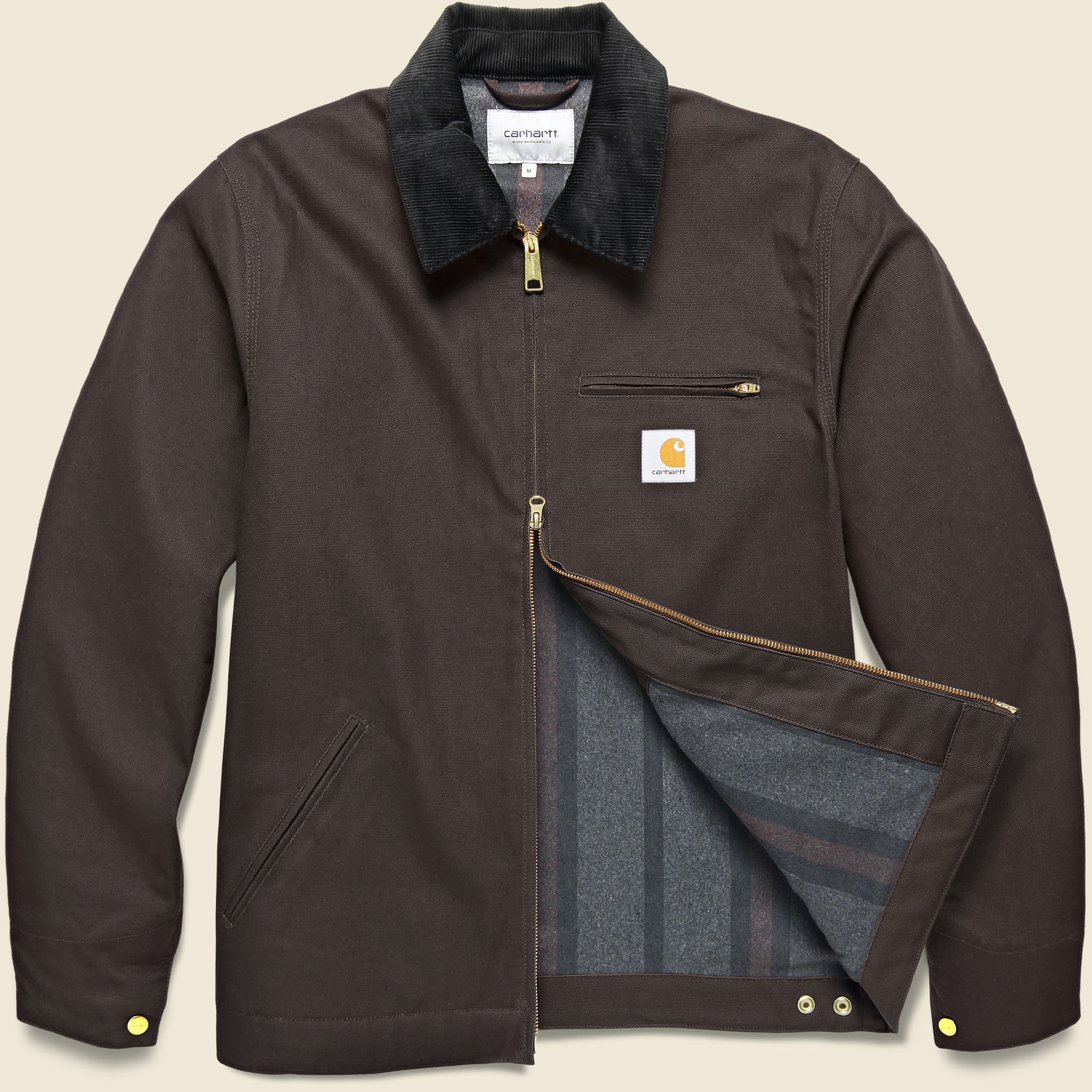 
                          Blanket Lined Detroit Jacket - Tobacco/Black
                        