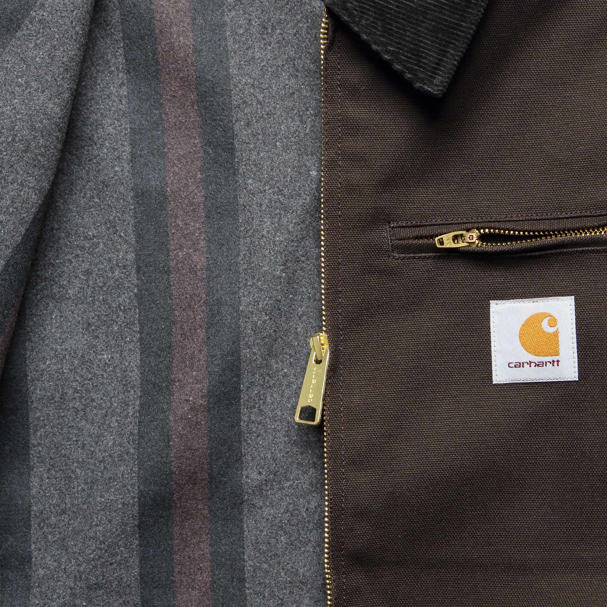 
                          Blanket Lined Detroit Jacket - Tobacco/Black
                        
