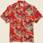 Bayou Shirt - Red Sunset - Carhartt WIP - STAG Provisions - Tops - S/S Woven - Other Pattern