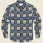 Lancaster Jacket - Navy - Corridor - STAG Provisions - Tops - L/S Woven - Overshirt